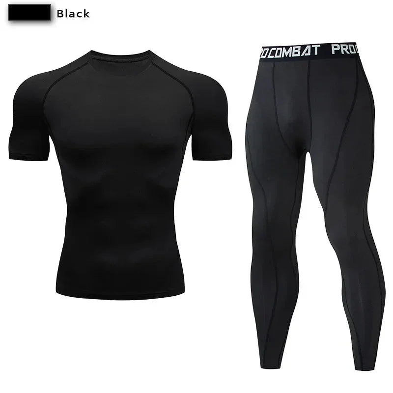 Men's Compression Sportswear Suit GYM Tight Clothes Yoga Sets Workout Jogging MMA Fitness Clothing Tracksuit Pants SportingEstaliosFitEstaliosFit184449548;2026057;1778180388t5UWm