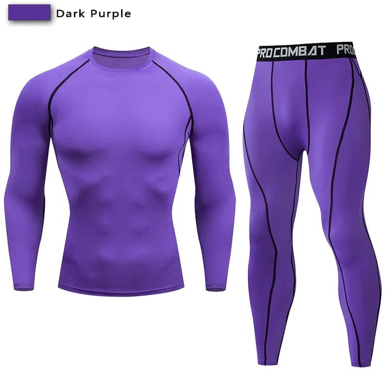 Men's Compression Sportswear Suit GYM Tight Clothes Yoga Sets Workout Jogging MMA Fitness Clothing Tracksuit Pants SportingEstaliosFitEstaliosFit184449446;2026057;177818038807jFA