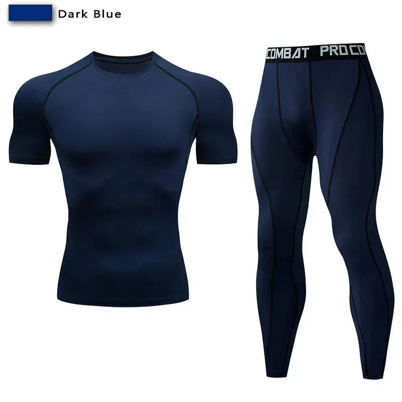 Men's Compression Sportswear Suit GYM Tight Clothes Yoga Sets Workout Jogging MMA Fitness Clothing Tracksuit Pants SportingEstaliosFitEstaliosFit184449545;2026057;1778180388Z7m7o