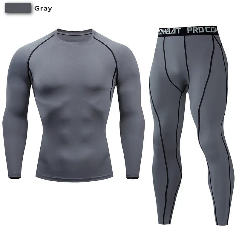 Men's Compression Sportswear Suit GYM Tight Clothes Yoga Sets Workout Jogging MMA Fitness Clothing Tracksuit Pants SportingEstaliosFitEstaliosFit184449453;2026057;1778180388SMH5n