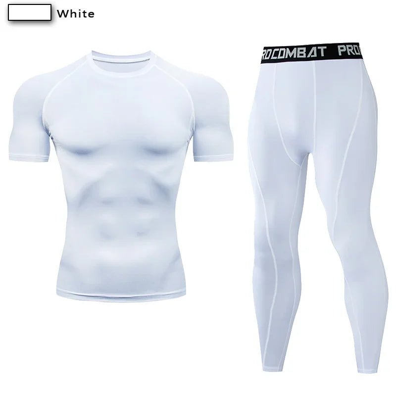 Men's Compression Sportswear Suit GYM Tight Clothes Yoga Sets Workout Jogging MMA Fitness Clothing Tracksuit Pants SportingEstaliosFitEstaliosFit184449458;2026057;1778180388U8g3V