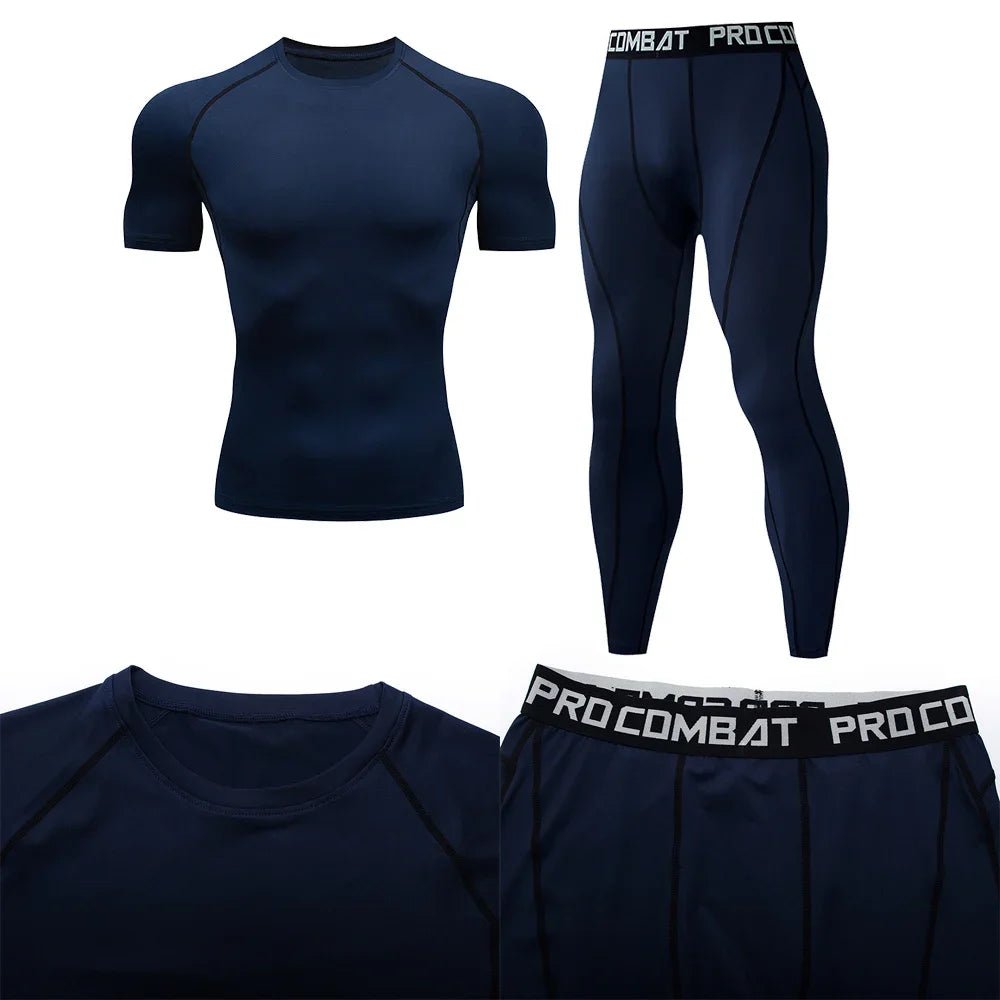 Men's Compression Sportswear Suit GYM Tight Clothes Yoga Sets Workout Jogging MMA Fitness Clothing Tracksuit Pants SportingEstaliosFitEstaliosFit184449441;2026057;17781803887LrAJ
