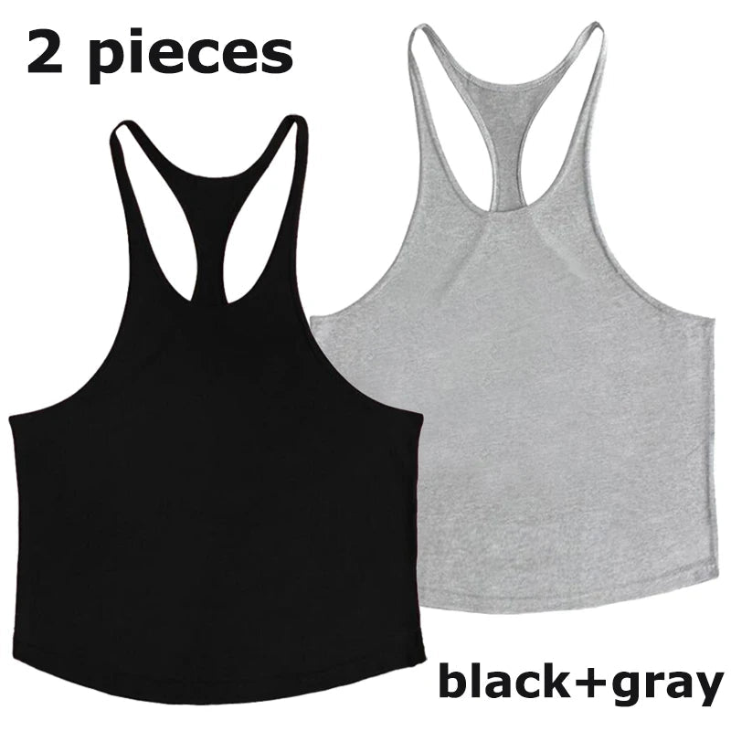 Mens Cotton Y - Back Tank Top for Gym TrainingEstaliosFitEstaliosFit184218145;2026052;1777703561T9F43