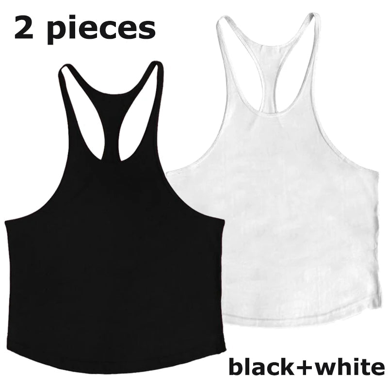 Mens Cotton Y - Back Tank Top for Gym TrainingEstaliosFitEstaliosFit184218136;2026052;17777035617KHoH