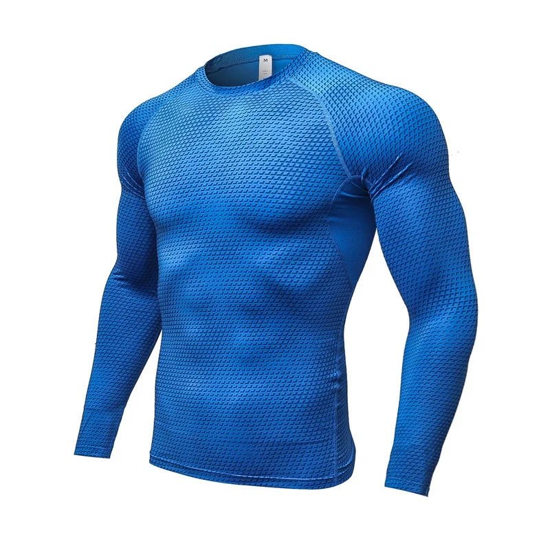 Men's Fitness Running Training Long - Sleeved Shirts Tight Elastic Quick - Drying Clothes Gym T-Shirt Workout Athletic UndershirtsEstaliosFitEstaliosFit184448891;2026057;1778180351TijhL