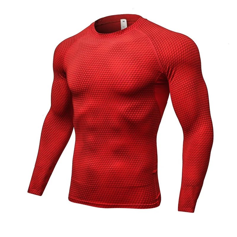 Men's Fitness Running Training Long - Sleeved Shirts Tight Elastic Quick - Drying Clothes Gym T-Shirt Workout Athletic UndershirtsEstaliosFitEstaliosFit184448890;2026057;1778180351PAwZs