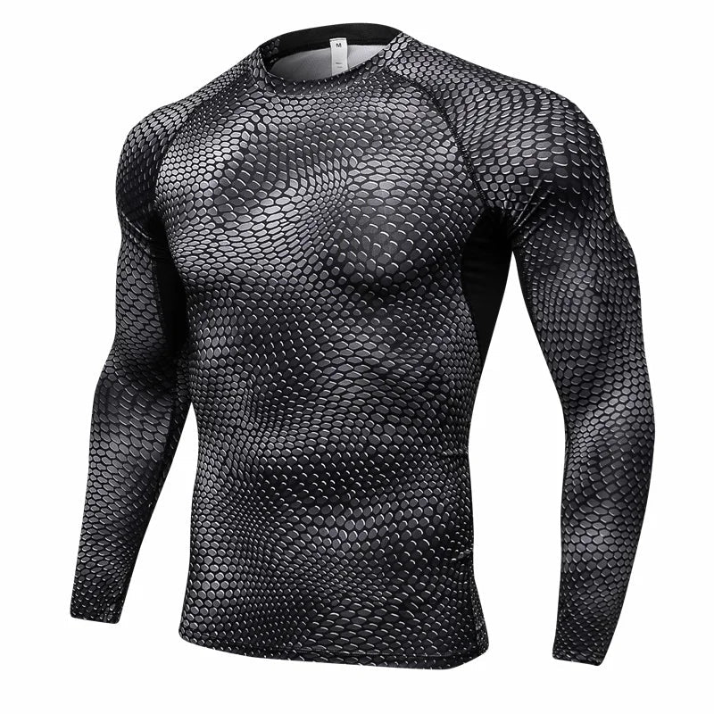 Men's Fitness Running Training Long - Sleeved Shirts Tight Elastic Quick - Drying Clothes Gym T-Shirt Workout Athletic UndershirtsEstaliosFitEstaliosFit184448893;2026057;1778180351fNYxR