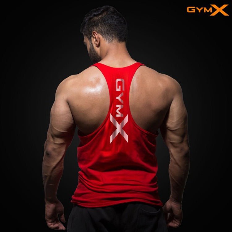 Men's Sleeveless Muscle Fitness Vest — Quick-Dry Training Tank Top.