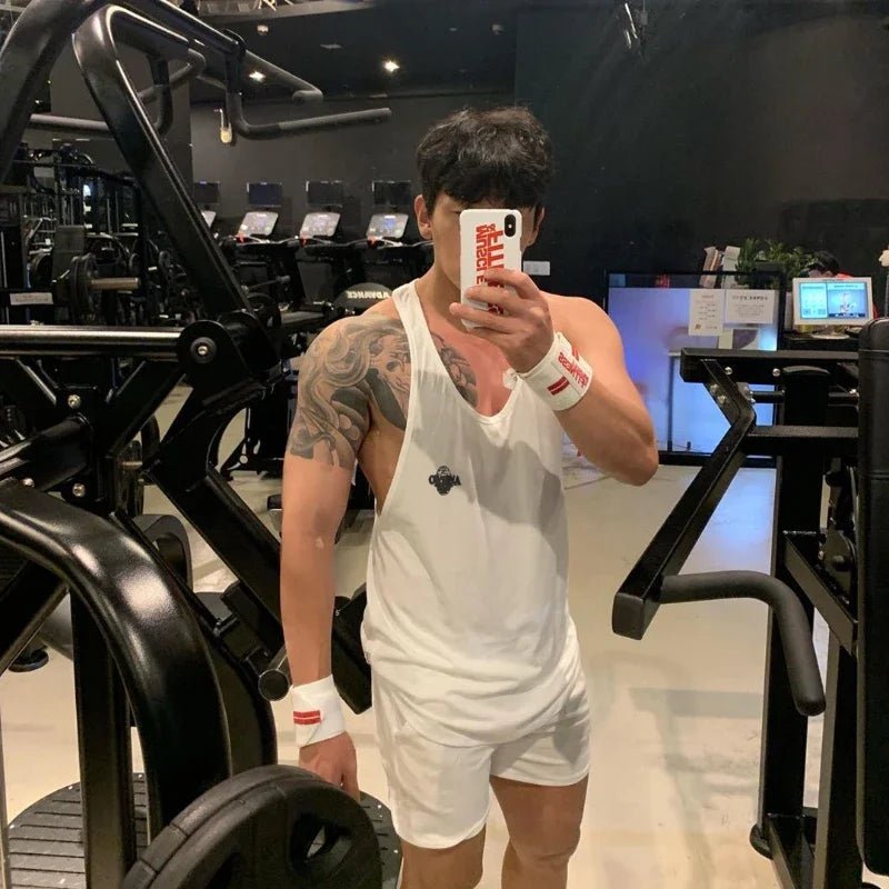 Mens Gym Summer Cotton Workout Tank Top Sleeveless Shirt Sportswear Singlets Fitness Clothes Bodybuilding Undershirt Casual VestEstaliosFitEstaliosFit184449557;2026057;1778180393fbZis