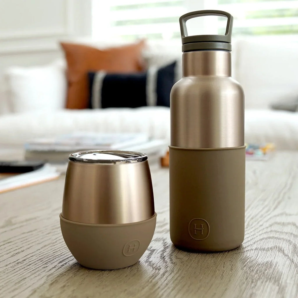 Metallic fir Tumbler - Wild 8 OZHYDY® Reusable Water Bottles With InfuserTumblerEstaliosFitTMFS_P7531US