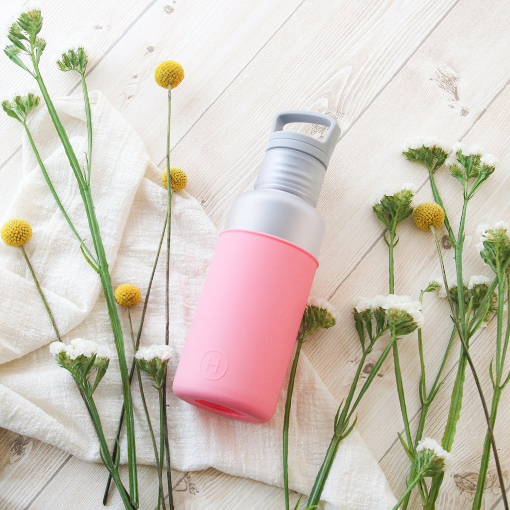 Misty - Rose Pink 20 OzHYDY® Reusable Water Bottles With InfuserBottleEstaliosFitBTW_P708U