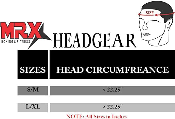MRX Boxing Head Gear for Training Kickboxing MMA Men WomenMRX ProductsBoxing Head GuardEstaliosFit256-BR-S/M