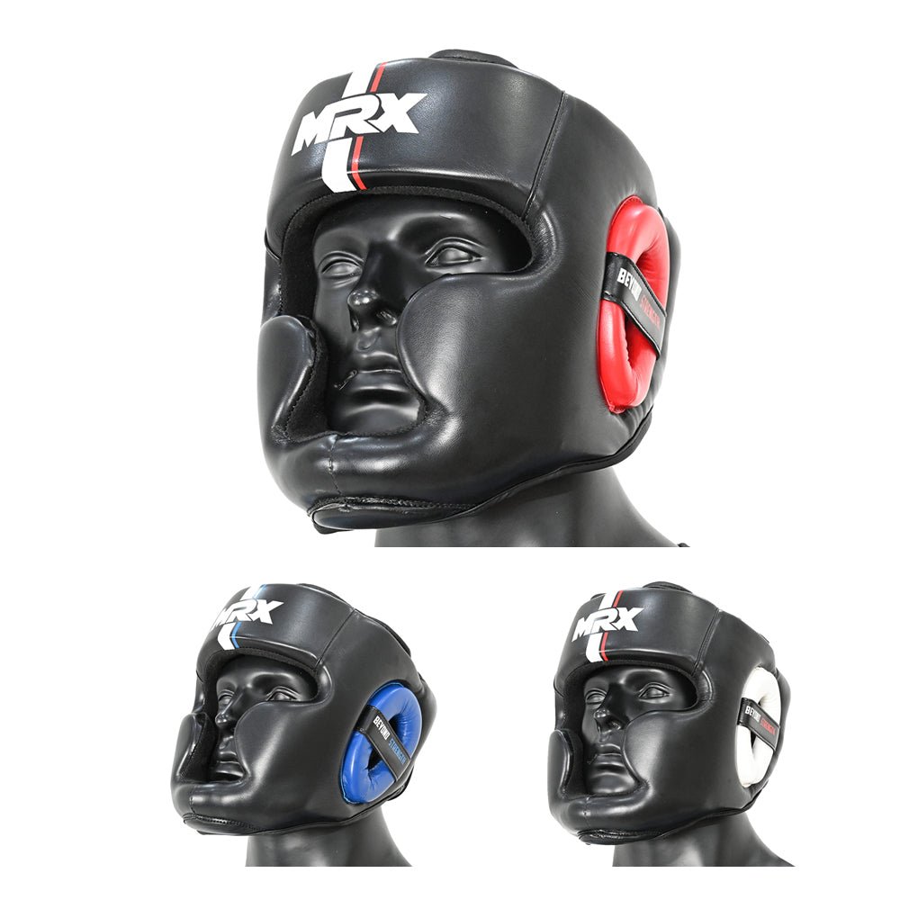 MRX Boxing Head Gear for Training Kickboxing MMA Men WomenMRX ProductsBoxing Head GuardEstaliosFit256-BR-S/M