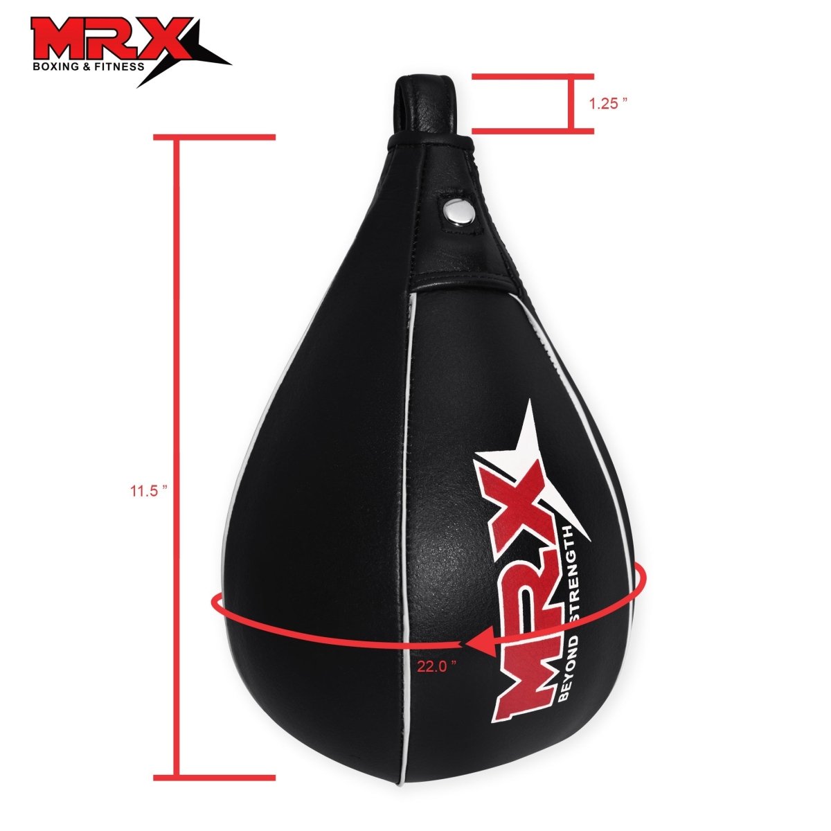 MRX Boxing Speed Ball for Training Punching MMA Kickboxing Muay ThaiMRX ProductsBoxing Focus PadsEstaliosFit551-BLK/RED