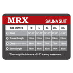 MRX Mens Sauna Sweat Suit Weight Loss Slimming Gym Training Boxing MMAMRX ProductsSauna SuitEstaliosFit1181-BR-M