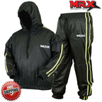 MRX Mens Sauna Sweat Suit Weight Loss Slimming Gym Training Boxing MMAMRX ProductsSauna SuitEstaliosFit1181-BR-M