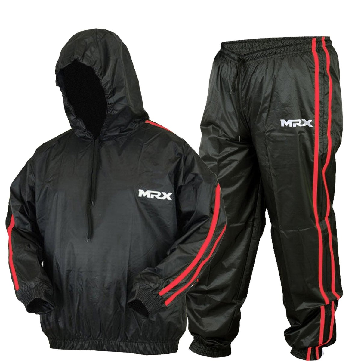 MRX Mens Sauna Sweat Suit Weight Loss Slimming Gym Training Boxing MMAMRX ProductsSauna SuitEstaliosFit1171-BR-M