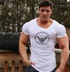 Muscleguys Mens T-Shirts gym Brand Fitness Bodybuilding Workout Clothes Man Cotton Sporting T Shirt Men plus sizeEstaliosFitEstaliosFit184449817;2026057;1778180409Npaqk