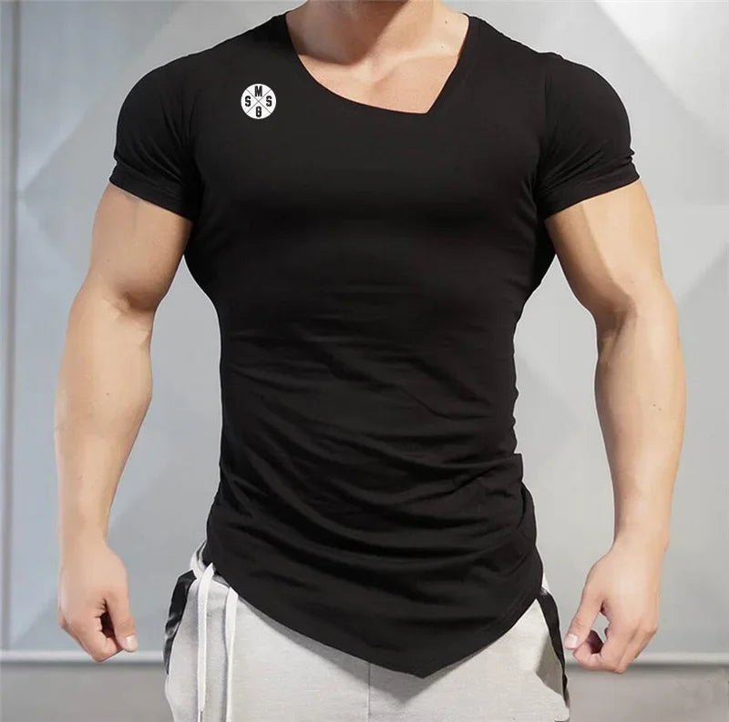 Muscleguys Mens T-Shirts gym Brand Fitness Bodybuilding Workout Clothes Man Cotton Sporting T Shirt Men plus sizeEstaliosFitEstaliosFit184449819;2026057;1778180409DVM3p