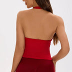 NCLAGEN Longline Strappy Halter Tank Padded Yoga TopEstaliosFitEstaliosFit184217793;2026052;1777703470QE2wU