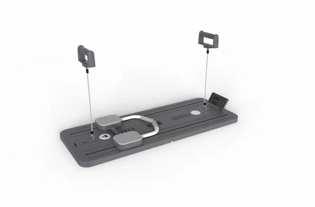 4-in-1 Ab Wheel Roller with Elbow Support — Home Gym Core Trainer.