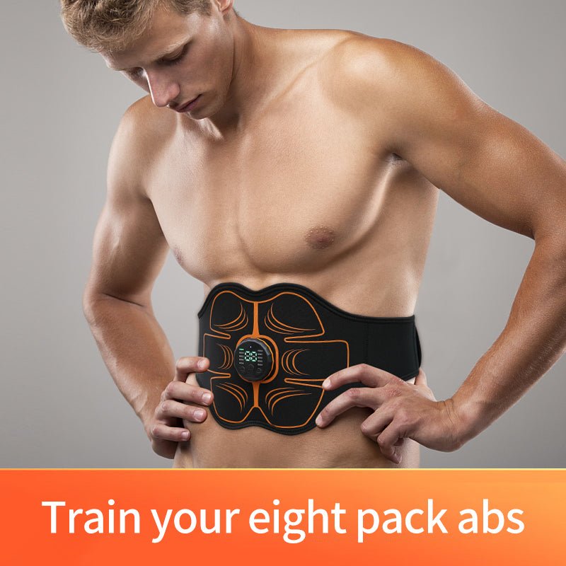 New EMS Massage Belt Home Training Exercise Abdominal Fitness Equipment Lazy Fitness Abdominal Muscle Patch Fitness Equipment for Men and Women.