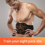 New EMS Massage Belt Home Training Exercise Abdominal Fitness Equipment Lazy Fitness Abdominal Muscle Patch Fitness Equipment for Men and Women.