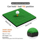 New Golf Hitting Mat Indoor Outdoor Golf Training Aids 4 Styles Mini Practice Durable PP Grass Pad Backyard Exercise Drop ShipEstaliosFitEstaliosFit183651641;20260421;1776809252AlEJ0