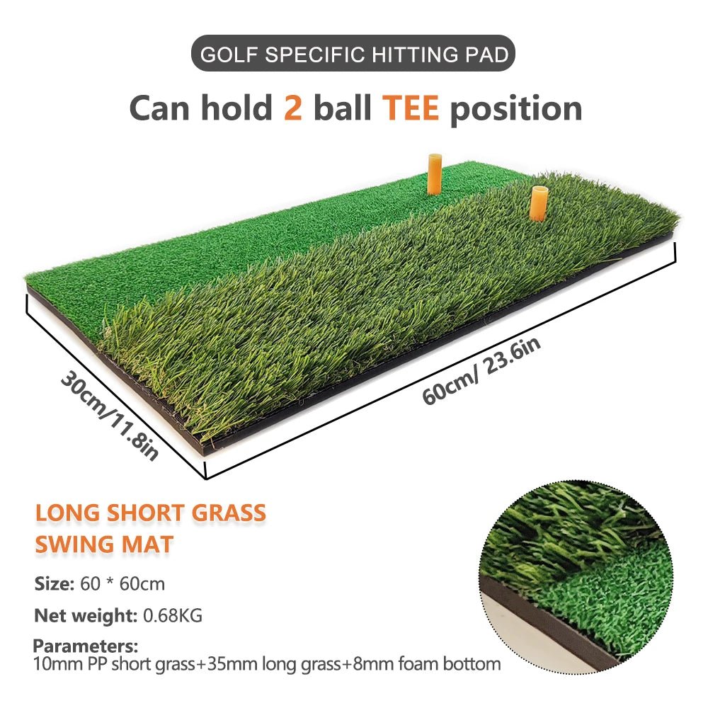 New Golf Hitting Mat Indoor Outdoor Golf Training Aids 4 Styles Mini Practice Durable PP Grass Pad Backyard Exercise Drop ShipEstaliosFitEstaliosFit183651641;20260421;1776809252AlEJ0
