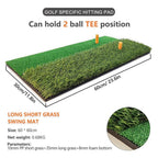 New Golf Hitting Mat Indoor Outdoor Golf Training Aids 4 Styles Mini Practice Durable PP Grass Pad Backyard Exercise Drop ShipEstaliosFitEstaliosFit183651641;20260421;1776809252AlEJ0