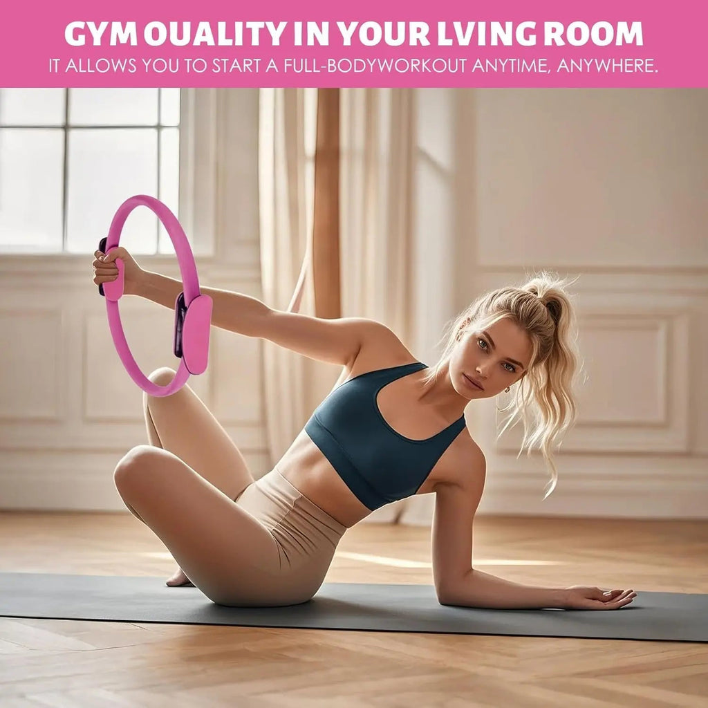 NEW Pilates Ball And Ring Set Pilates Fitness Ring Resistance Band Exercise Workout Fitness Equipment For Pregnancy PostpartumEstaliosFitEstaliosFit184448045;2026057;1778180122BQvQ5
