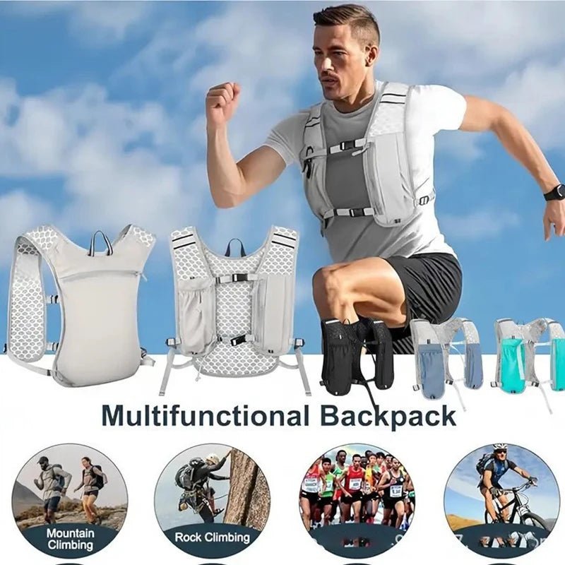 New Running Water Bottle Storage Vest Lightweight Running Vest Hydration Water Chest Pack With Phone HolderEstaliosFitEstaliosFit183652378;20260421;1776809384rKtzv