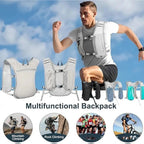 New Running Water Bottle Storage Vest Lightweight Running Vest Hydration Water Chest Pack With Phone HolderEstaliosFitEstaliosFit183652378;20260421;1776809384rKtzv