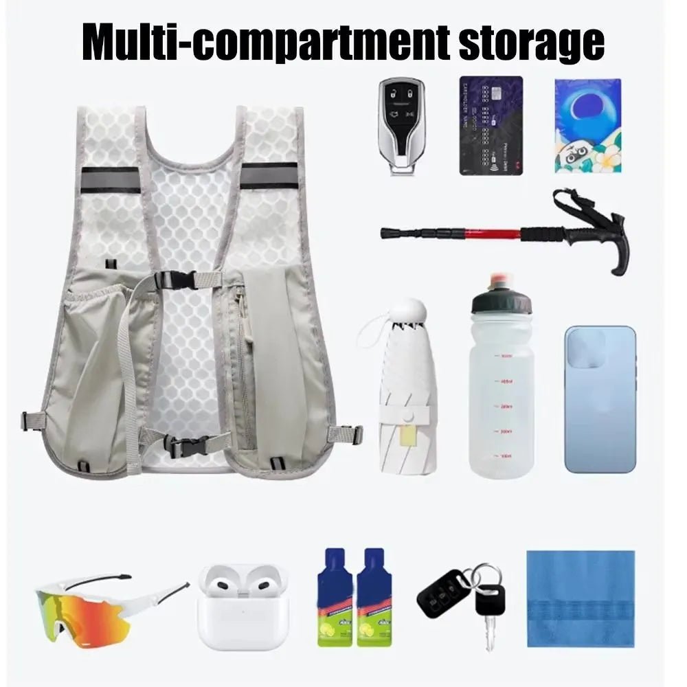 New Running Water Bottle Storage Vest Lightweight Running Vest Hydration Water Chest Pack With Phone HolderEstaliosFitEstaliosFit183652378;20260421;1776809384rKtzv