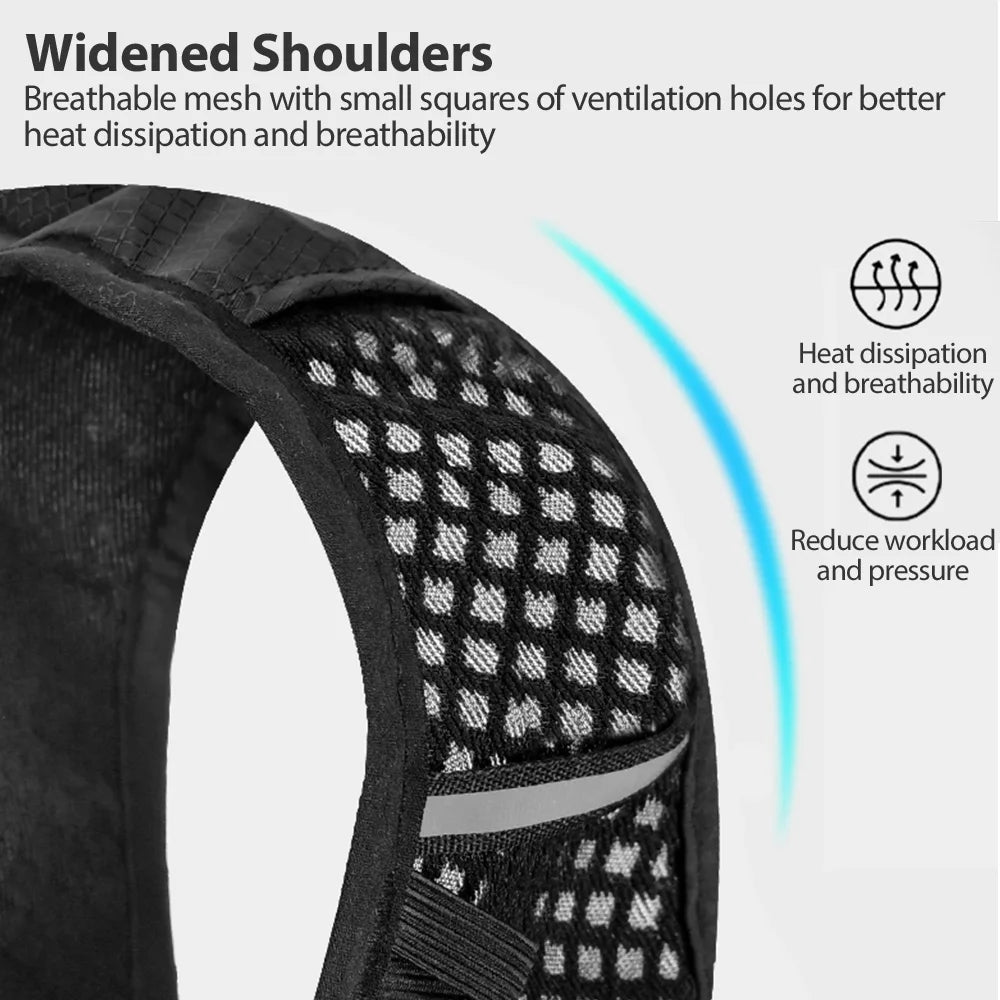 NEWBOLER Outdoor Trail Running Ultralight Backpack Running Hydration Vest Breathable Marathon Running Backpack Water BottleEstaliosFitEstaliosFit183652515;20260421;1776809385ql7zQ