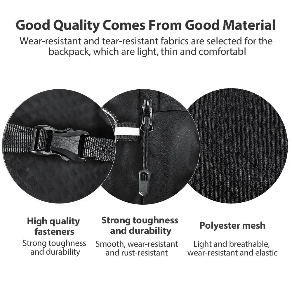 NEWBOLER Outdoor Trail Running Ultralight Backpack Running Hydration Vest Breathable Marathon Running Backpack Water BottleEstaliosFitEstaliosFit183652547;20260421;1776809386CppoF