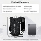 NEWBOLER Outdoor Trail Running Ultralight Backpack Running Hydration Vest Breathable Marathon Running Backpack Water BottleEstaliosFitEstaliosFit183652515;20260421;1776809385ql7zQ