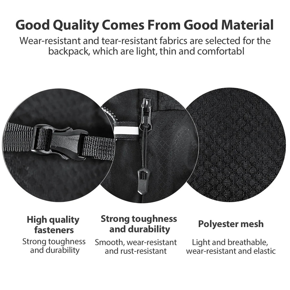NEWBOLER Outdoor Trail Running Ultralight Backpack Running Hydration Vest Breathable Marathon Running Backpack Water BottleEstaliosFitEstaliosFit183652515;20260421;1776809385ql7zQ