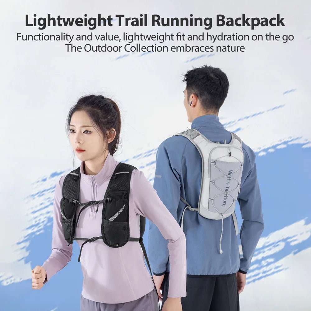 NEWBOLER Outdoor Trail Running Ultralight Backpack Running Hydration Vest Breathable Marathon Running Backpack Water BottleEstaliosFitEstaliosFit183652515;20260421;1776809385ql7zQ