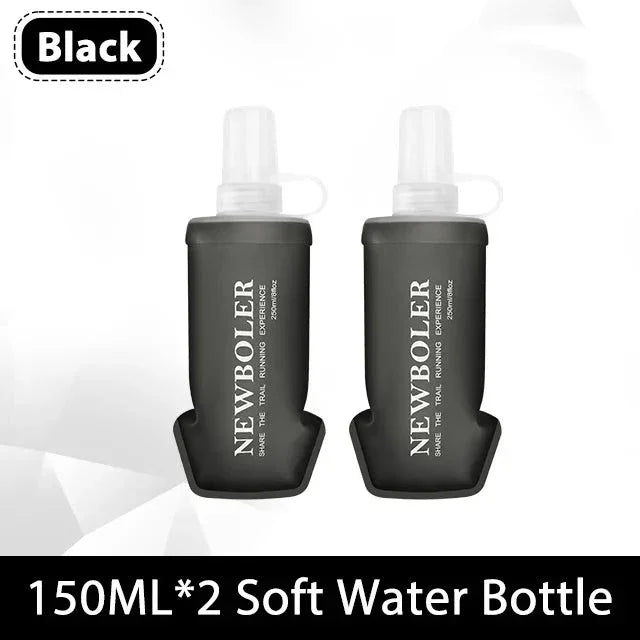 NEWBOLER Water Bottle TPU Folding Soft Flask Sport Water Bottle 150/250/500ml Collapsible Water Bottle Running Camping HikingEstaliosFitEstaliosFit183652281;20260421;1776809384EMiQ6