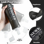 NEWBOLER Water Bottle TPU Folding Soft Flask Sport Water Bottle 150/250/500ml Collapsible Water Bottle Running Camping HikingEstaliosFitEstaliosFit183652113;20260421;1776809358K7DFe