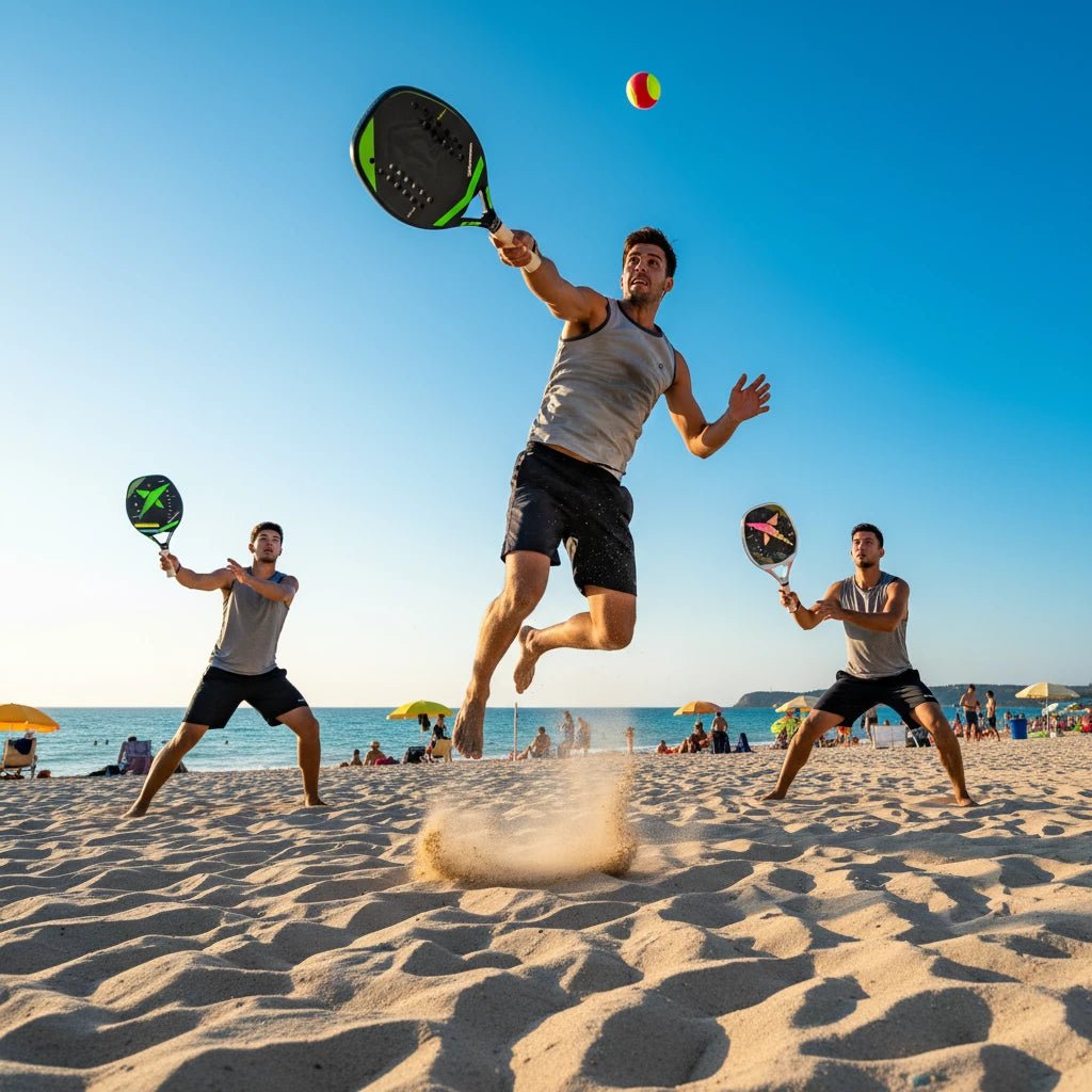 Carbon Fiber Beach Tennis Racket – With Carry Bag