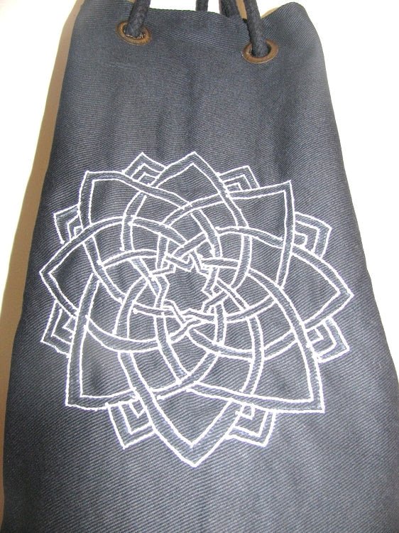 OMSutra Kids Mandala Yoga Mat Bag with Saree LaceDC - OMSutraEstaliosFitDC-329898Sports & Fitness