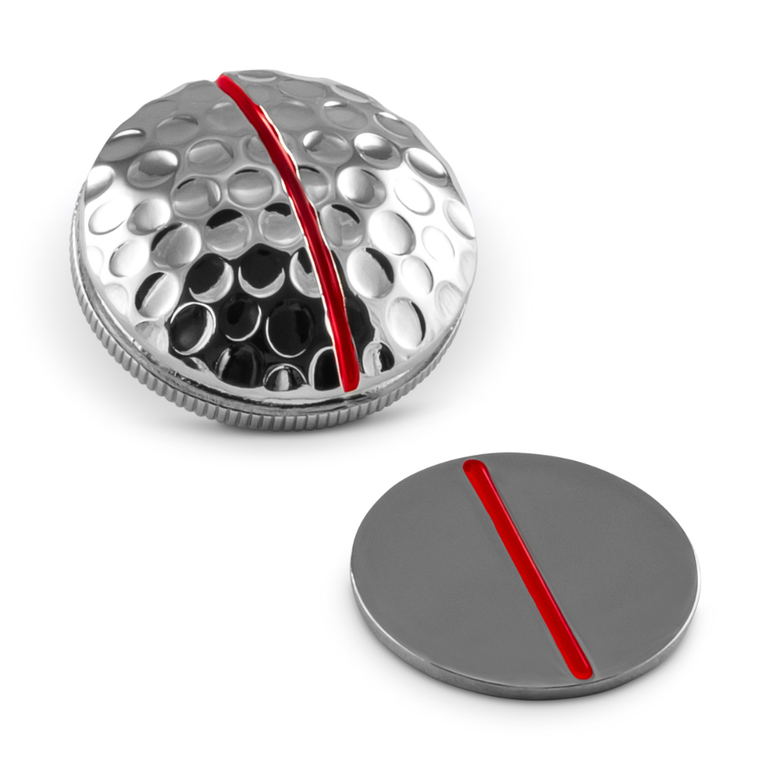 Golf Ball Marker – One – Rail Alignment Design