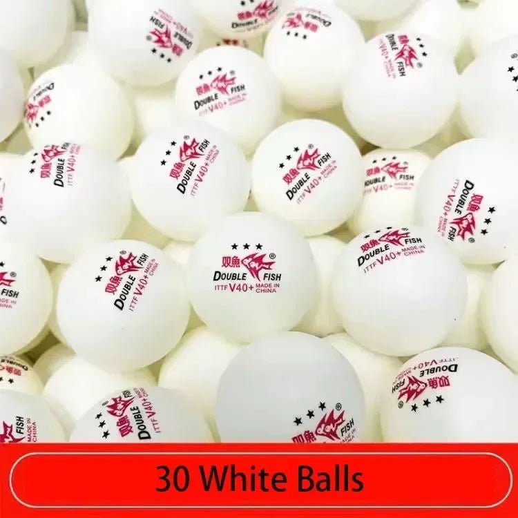 Original DOUBLE FISH V40+ 3 Star 30Pcs Ping Pong Ball Seamed ABS New Material Table Tennis Balls ITTF Standard Ping Pong BallsEstaliosFitEstaliosFit183651950;20260421;1776809351BnmJ9