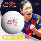 Original DOUBLE FISH V40+ 3 Star 30Pcs Ping Pong Ball Seamed ABS New Material Table Tennis Balls ITTF Standard Ping Pong BallsEstaliosFitEstaliosFit183651950;20260421;1776809351BnmJ9