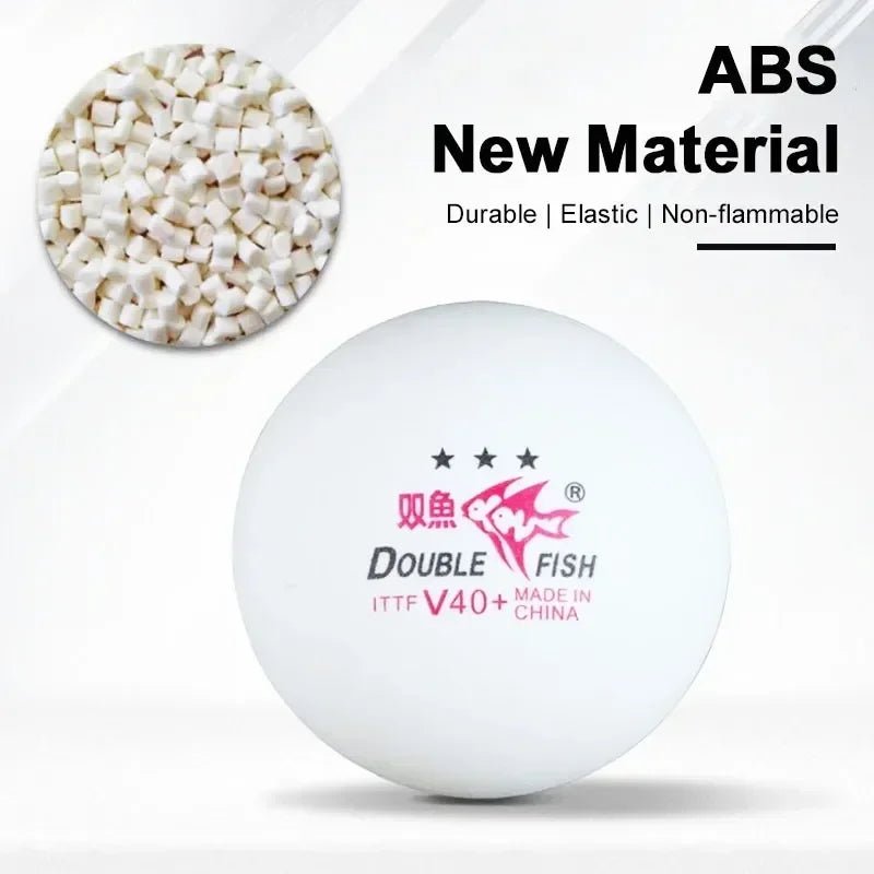 Original DOUBLE FISH V40+ 3 Star 30Pcs Ping Pong Ball Seamed ABS New Material Table Tennis Balls ITTF Standard Ping Pong BallsEstaliosFitEstaliosFit183651950;20260421;1776809351BnmJ9