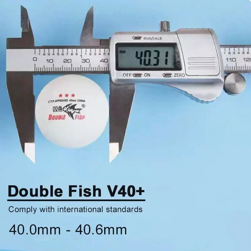 Original DOUBLE FISH V40+ 3 Star 30Pcs Ping Pong Ball Seamed ABS New Material Table Tennis Balls ITTF Standard Ping Pong BallsEstaliosFitEstaliosFit183652018;20260421;1776809352ikoy4