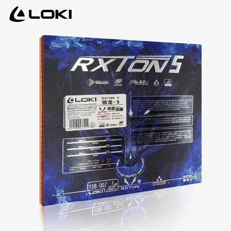 Original LOKI RXTON 5 Table Tennis Rubber Sticky Rubbers Loop Spin Offensive Ping Pong Sponge Original Loki Ping Pong RubberEstaliosFitEstaliosFit183651909;20260421;1776809346P8QgQ