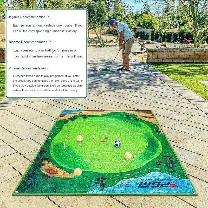 PGM DJD040 Indoor Mini Golf Suspended Dartboard Practice Outdoor Training Aid Trainer Golf Hitting MatEstaliosFitEstaliosFit183651638;20260421;1776809252OPG43